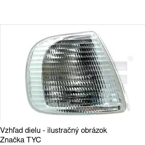 Predná smerovka POLCAR 6713201V