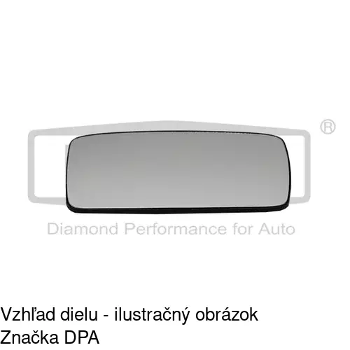 Vonkajšie zrkadlo POLCAR 6713521E