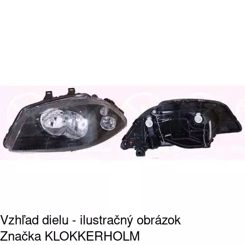 Hlavný reflektor POLCAR 6730090E - obr. 2