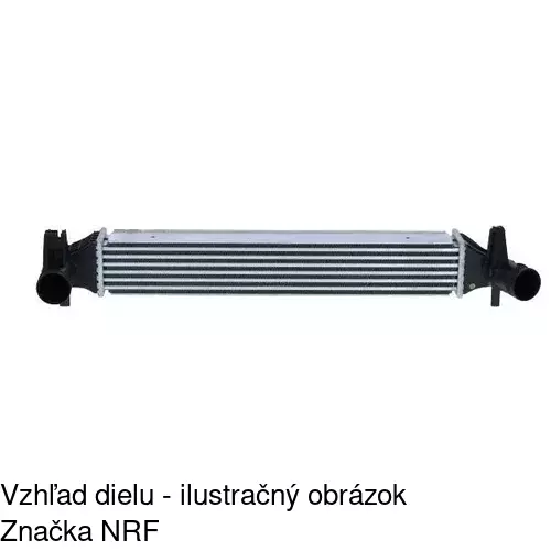 Chladiče vzduchu (Intercoolery) POLCAR 6732J8-2