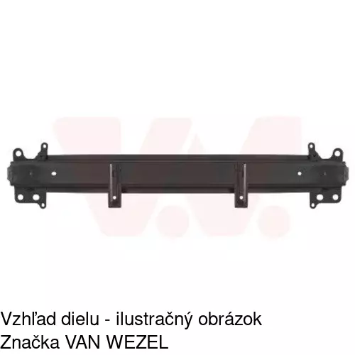 Výstuha nárazníka POLCAR 691507-3