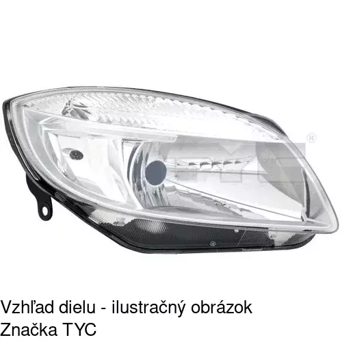 Hlavný reflektor POLCAR 6915090E