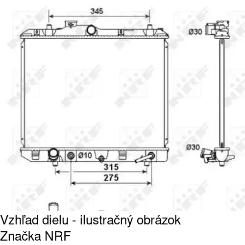 Chladiče vody POLCAR 740608-2