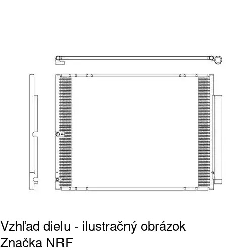 Chladiče klimatizácie POLCAR 8061K8C1