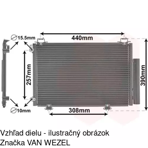 Chladiče klimatizácie POLCAR 8103K8C1S - obr. 2