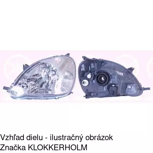 Hlavný reflektor POLCAR 810410-V - obr. 1