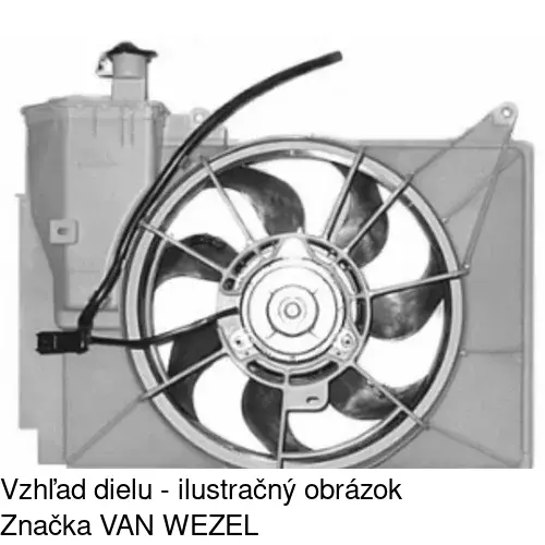 Ventilátory chladičov POLCAR 810523W1 - obr. 2