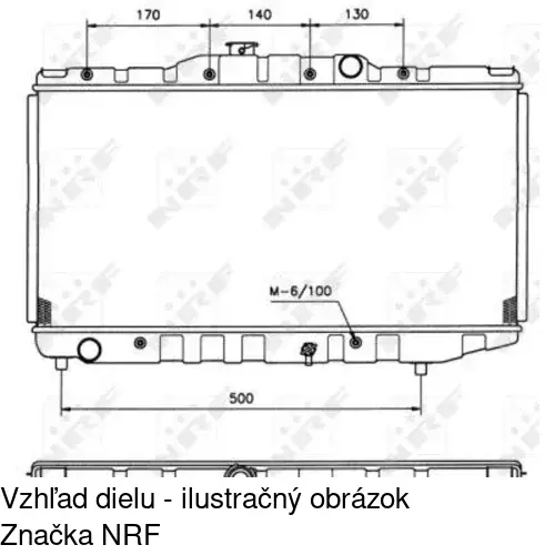 Chladiče vody POLCAR 810708-1