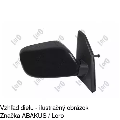 Vonkajšie zrkadlo POLCAR 8114521E - obr. 1