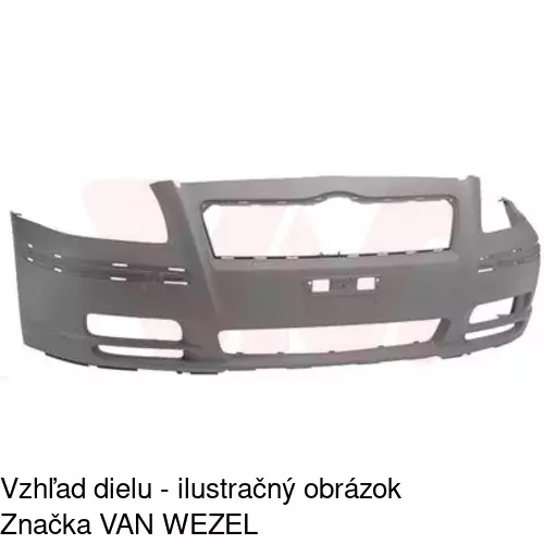 Predný nárazník POLCAR 812507-J