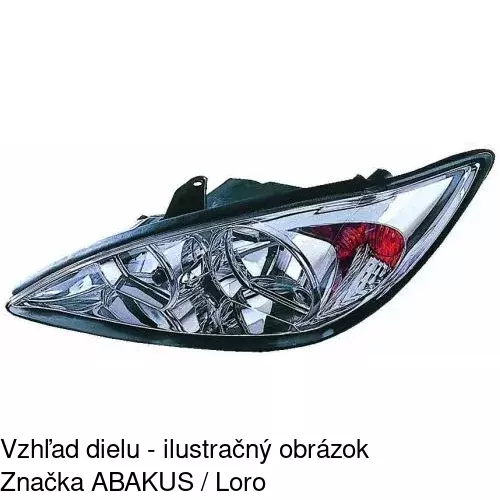 Hlavný reflektor POLCAR 813710-E