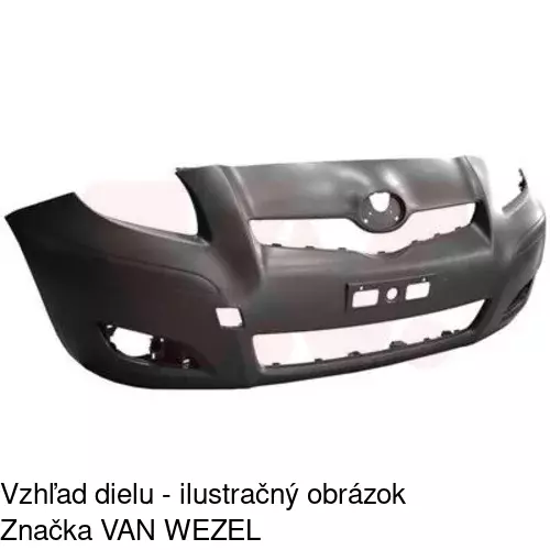 Predný nárazník POLCAR 817207-J