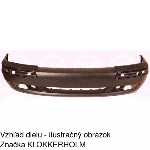 Predný nárazník POLCAR 904007