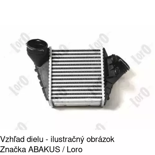 Chladiče vzduchu (Intercoolery) POLCAR 9501J81X - obr. 1