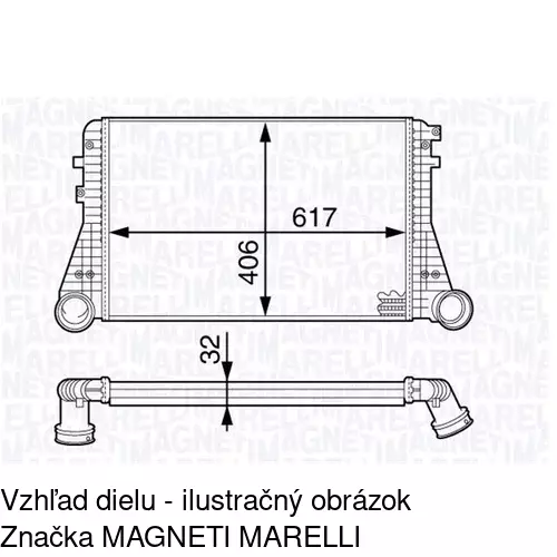 Chladiče vzduchu (Intercoolery) POLCAR 9513J81X - obr. 1