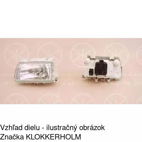 Hlavný reflektor 9524101E /POLCAR/ - obr. 1