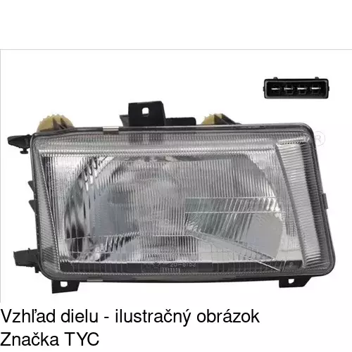 Hlavný reflektor POLCAR 9524106E