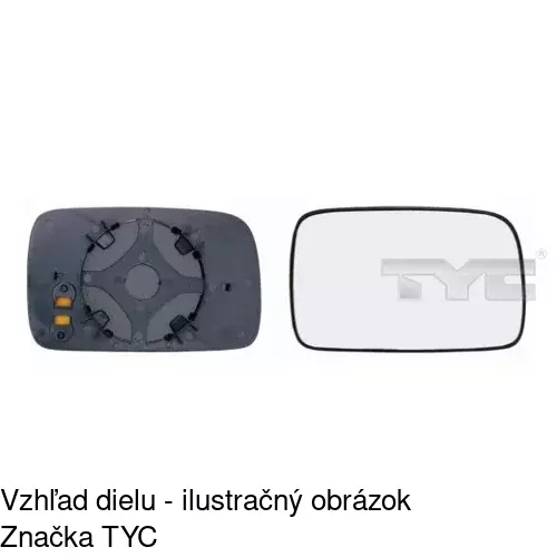 Vonkajšie zrkadlo POLCAR 9524512E - obr. 5