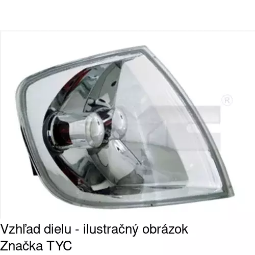 Predná smerovka POLCAR 952519-H