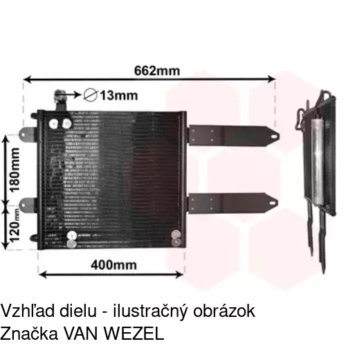 Chladiče klimatizácie POLCAR 9525K8C1 - obr. 4