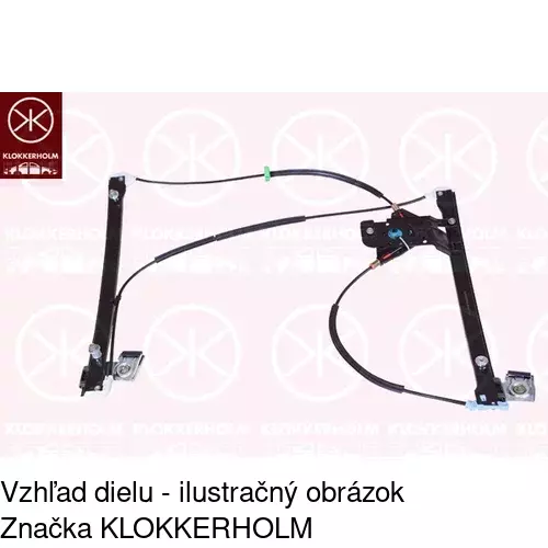 Elektrický mechanizmus okna dverí POLCAR 9525PSE5A - obr. 5