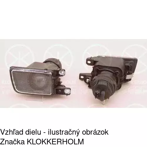 Hmlové svetlo - predné 9538290E /POLCAR/ - obr. 4