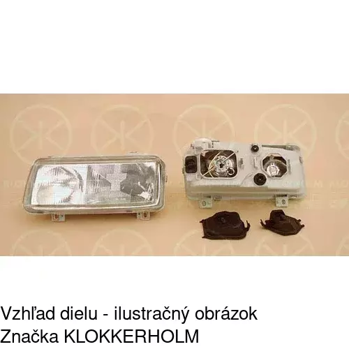 Hlavný reflektor POLCAR 954710-E - obr. 2