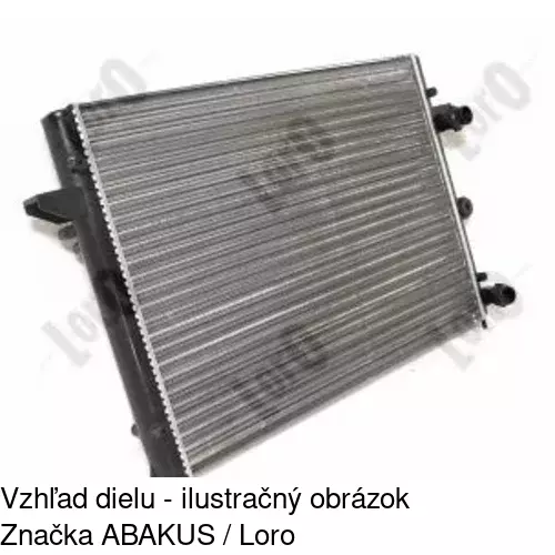 Chladiče vody POLCAR 955008A1