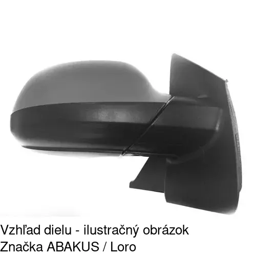 Vonkajšie zrkadlo POLCAR 9569520S - obr. 3