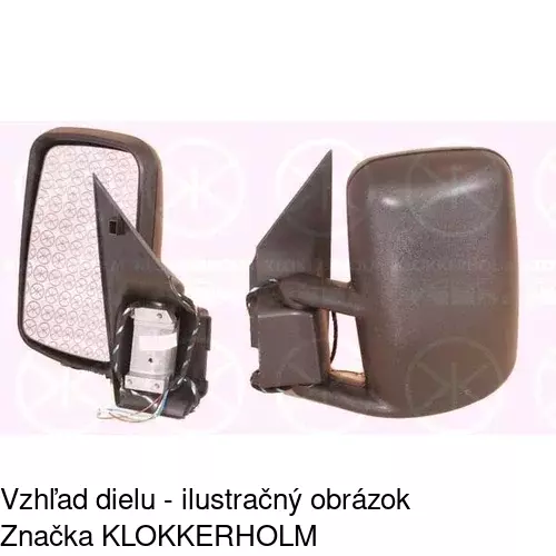 Vonkajšie zrkadlo POLCAR 9571524E - obr. 1