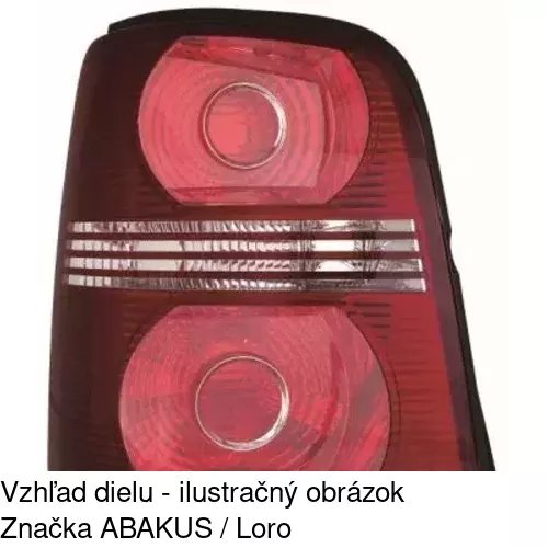 Zadné svetlo 9579870E /POLCAR/ - obr. 2