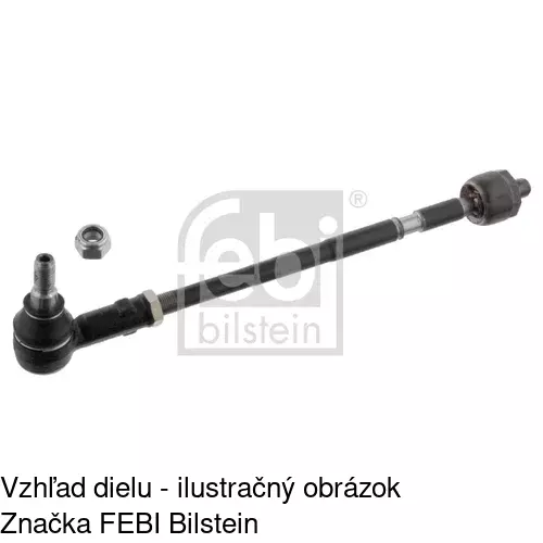 Tyč riadenia POLCAR M-601603 - obr. 1