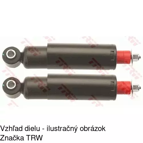 Plynový tlmič POLCAR S010442G - obr. 2