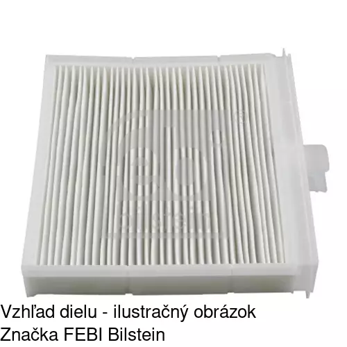 Kabínový filter s uhlíkom POLCAR S11-1009 - obr. 2