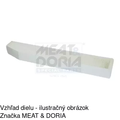 Kabínový filter s uhlíkom POLCAR S11-1016 - obr. 1