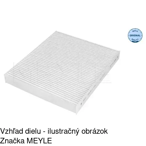 Kabínový filter s uhlíkom POLCAR S11-1029 - obr. 1