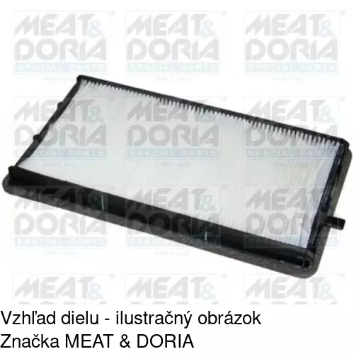 Kabínový filter s uhlíkom POLCAR S11-1035 - obr. 5