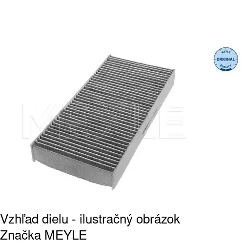 Kabínový filter s uhlíkom POLCAR S11-1053 - obr. 3