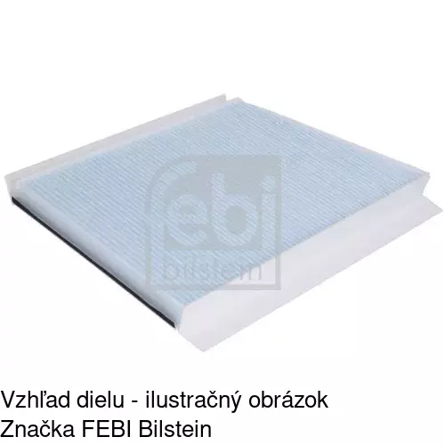 Kabínový filter s uhlíkom POLCAR S11-1056 - obr. 3