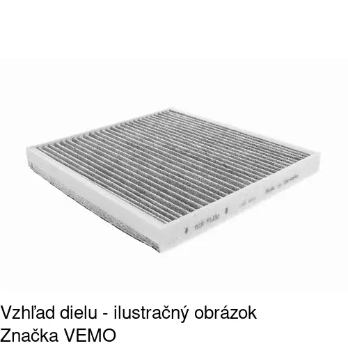 Kabínový filter s uhlíkom POLCAR S11-1067 - obr. 3