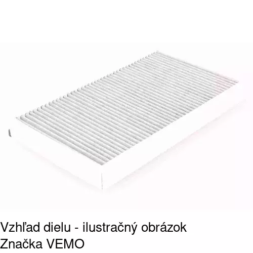 Kabínový filter s uhlíkom POLCAR S11-1081