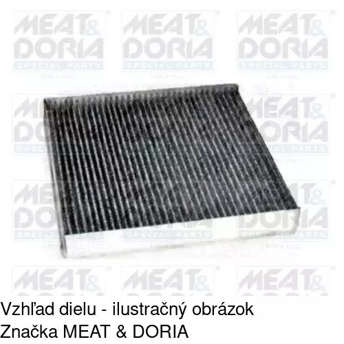 Kabínový filter s uhlíkom POLCAR S11-1082 - obr. 5