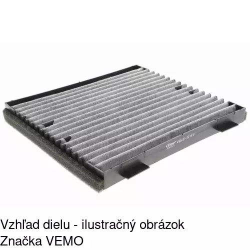 Kabínový filter s uhlíkom S11-1087 /POLCAR/ - obr. 1