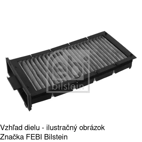 Kabínový filter s uhlíkom S11-1087 /POLCAR/ - obr. 4