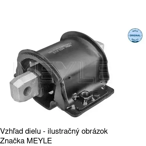 Silentblok prevodovky POLCAR S2250065 - obr. 1