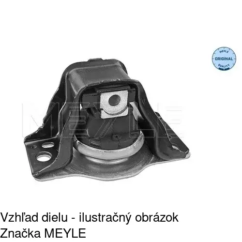 Silentblok motora POLCAR S2260031 - obr. 2