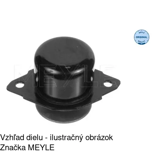 Silentblok prevodovky POLCAR S2295018 - obr. 2