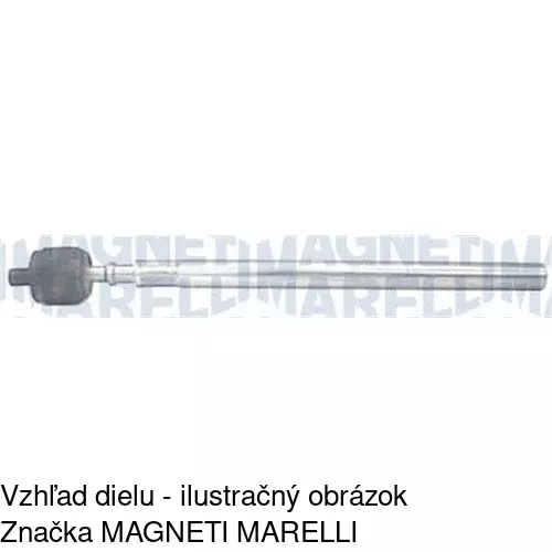 Tyč riadenia POLCAR S6023017 - obr. 2