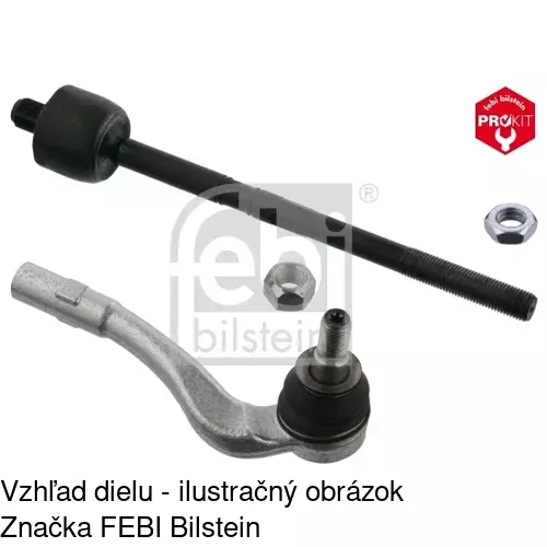 Tyč riadenia POLCAR S6050045 - obr. 3