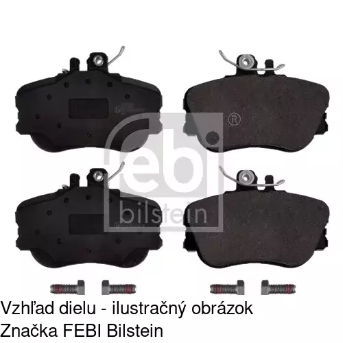 Brzdové dosky POLCAR S70-0042